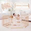 Wooden Playpen & Play Yards for Babies and Toddlers Pinewood