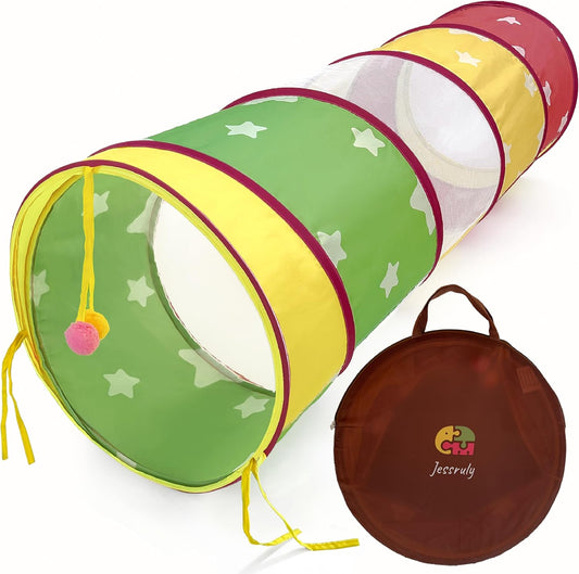 Colorful Tunnel Toy for Toddlers - Indoor&Outdoor Fun!