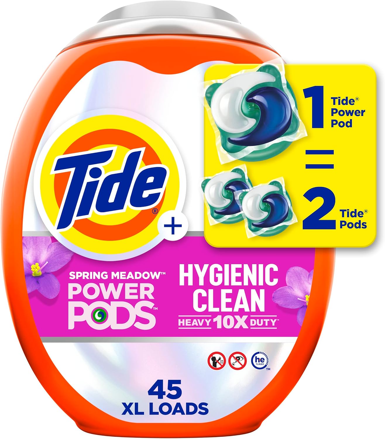Tide Hygienic Clean Heavy Duty Power PODS for Deep Cleaning