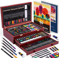 Color More 175 Piece Deluxe Art Set with Wooden Case - Complete Artist