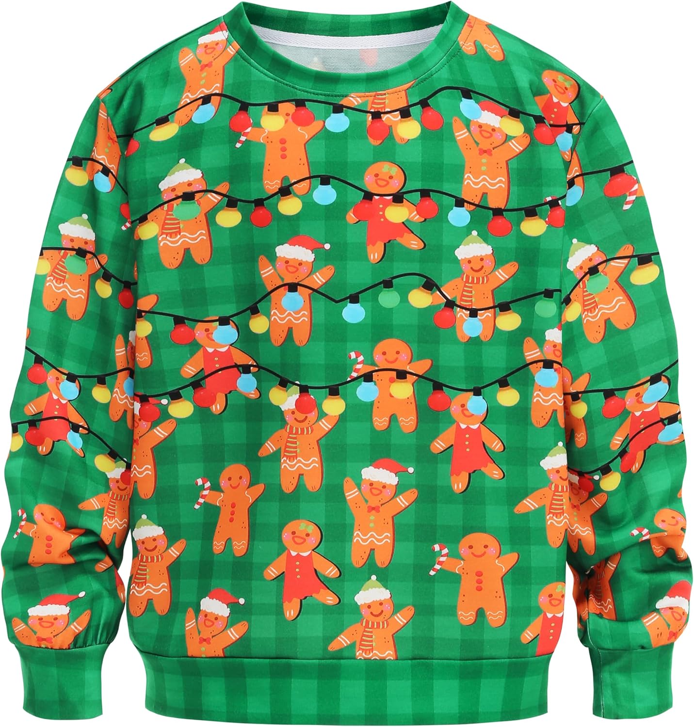 Cozy 3D Printed Kids Christmas Sweatshirt by LMYOVE