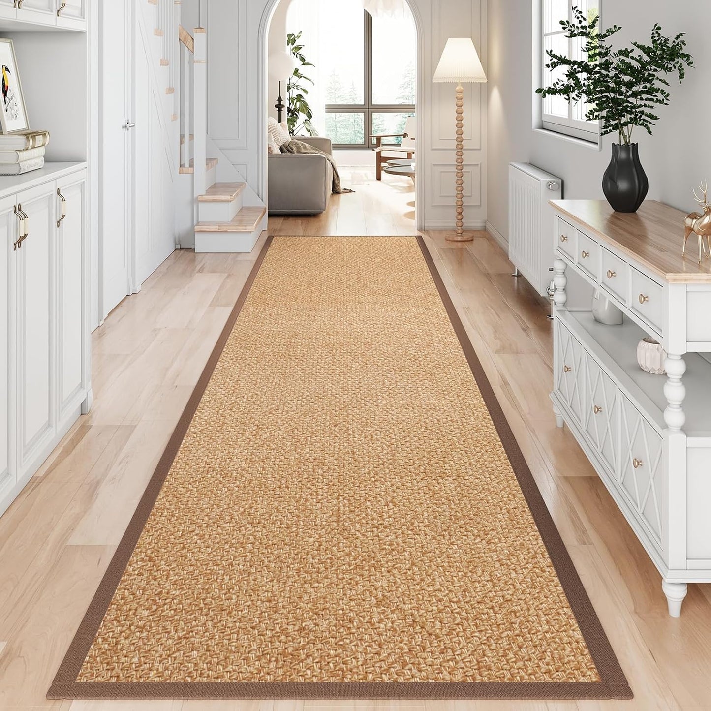 Washable Hallway Runner Rug 2x8 for Kitchen and Entryway Use