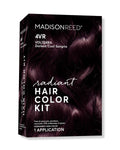 Radiant Hair Color Kit 4VR Darkest Cool Sangria - Salon Permanent