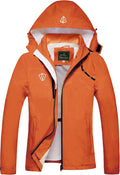 GIISAM Women's Waterproof Rain Jacket - Lightweight (Style Q687)