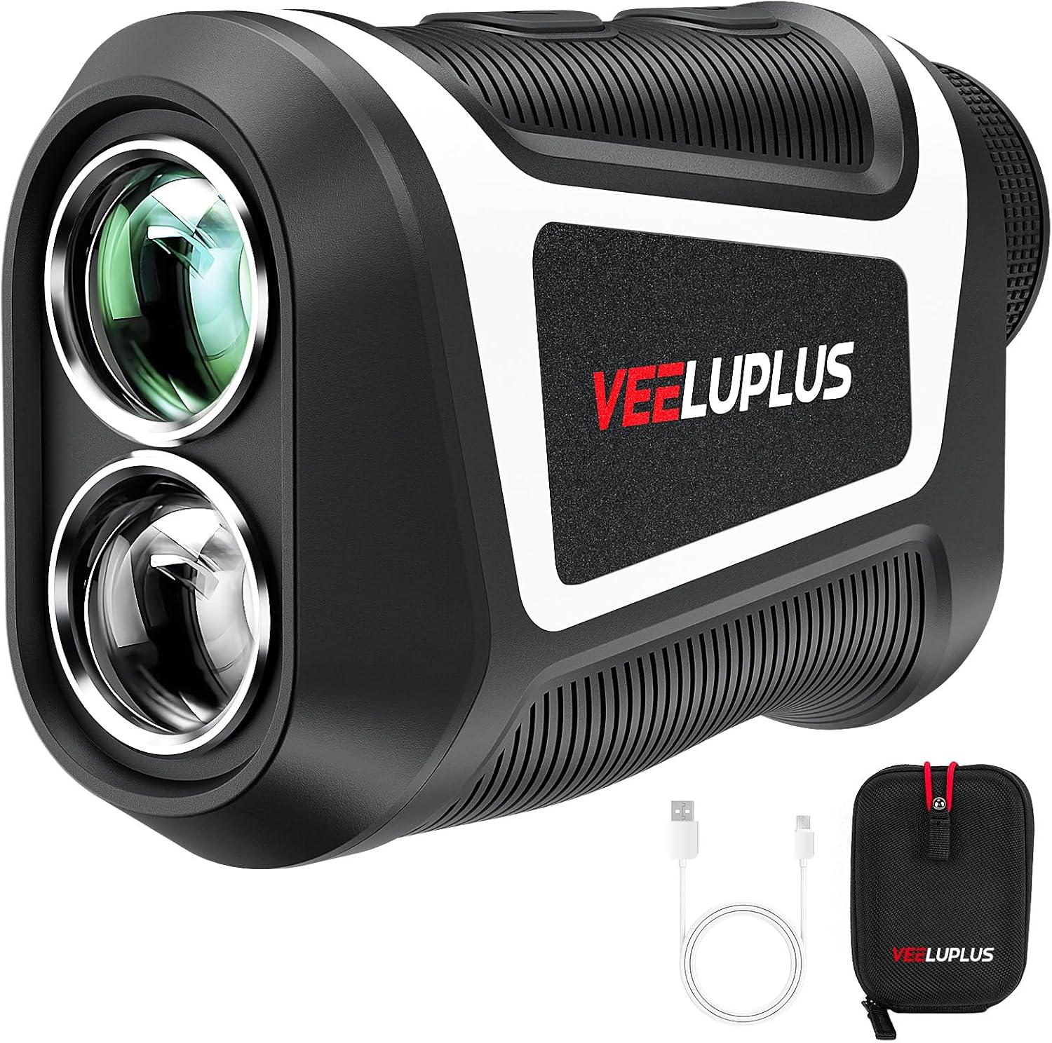 Ultra-Fast Slope Golf Rangefinder - 30K Uses/Charge!
