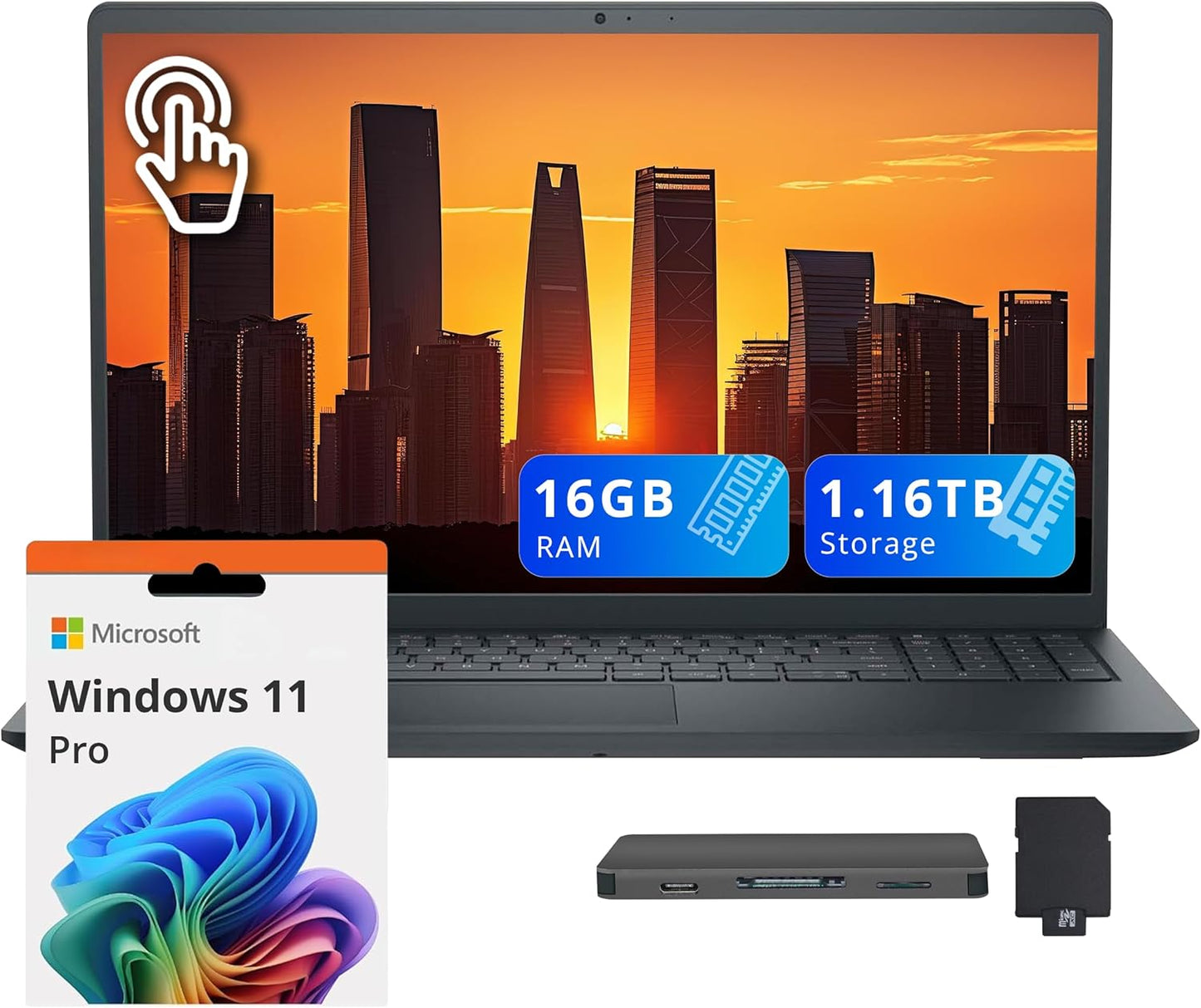 Dell Inspiron 15.6 FHD Touchscreen Laptop with Intel i5 Processor