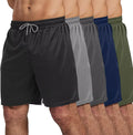 5 Pack Gym Shorts for Men 7 in Inseam - Breathable Dry Fit Workout who