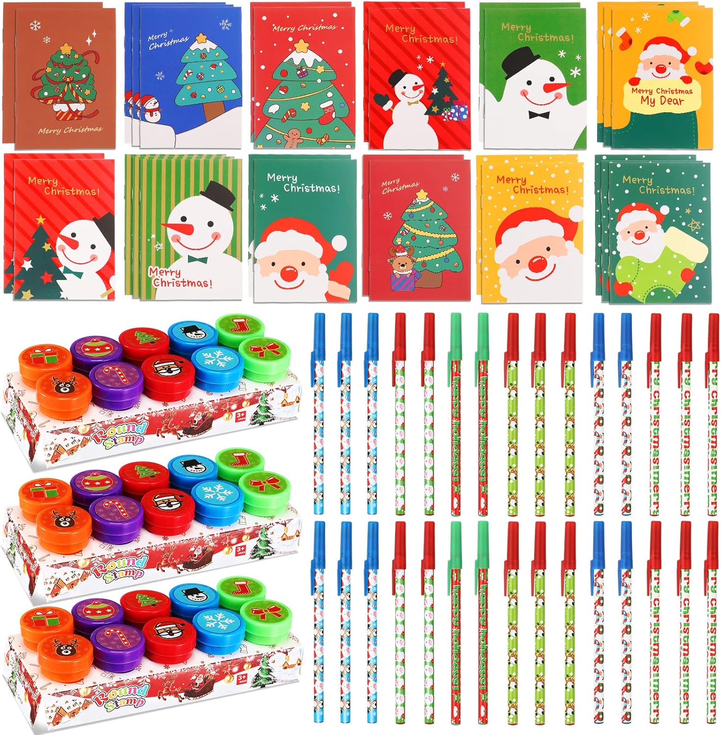 Sabary 90-pc Bulk Christmas Gifts Set for Students - Joyful Classroom Surprises!