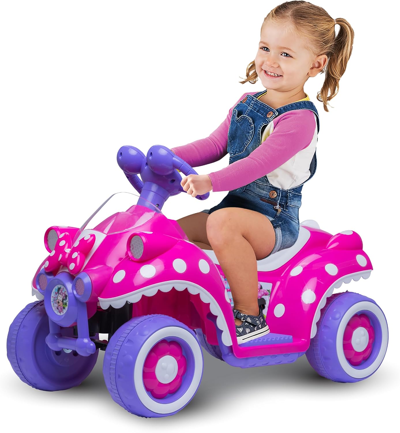 Kid Trax Disney Minnie Mouse Quad Ride-On for Toddlers 18-30 Months