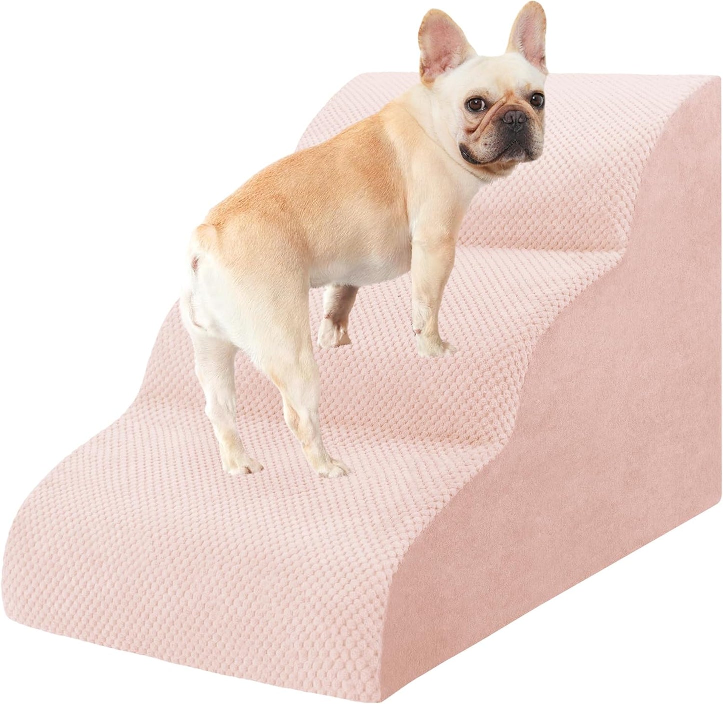 Dog Stairs for Small Dogs - High Density Foam Pet Steps