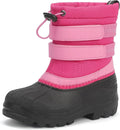 Boys Girls Snow Boots for Kids - Warm Waterproof Anti-Slip