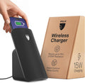 Elvy Fast Qi Wireless Charger Stand - EMF Management for Better Sleep