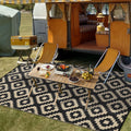 Garvee Outdoor Rugs 9x12 Waterproof Portable for Camping