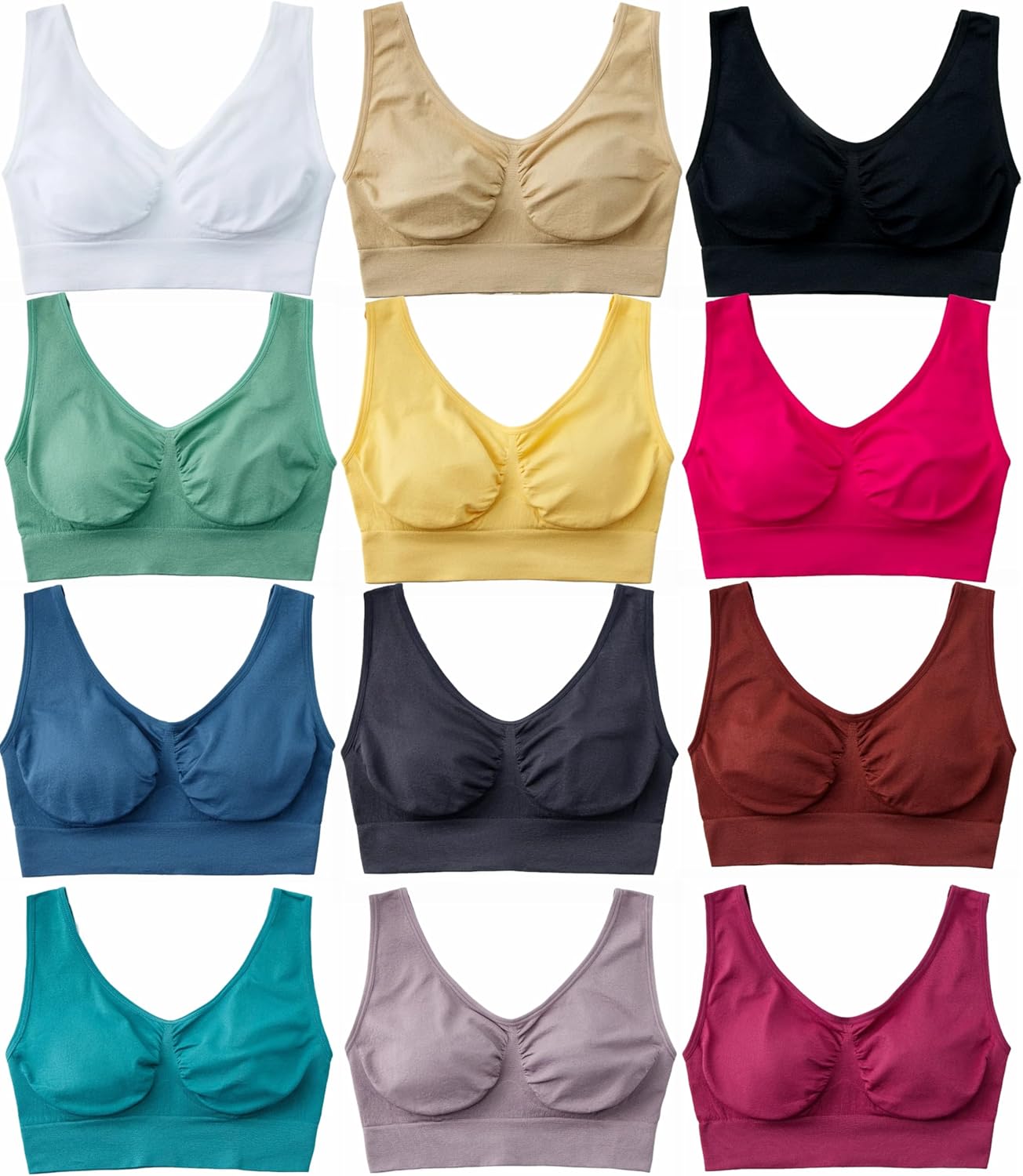 Hiking Gril Women's Comfort Wirefree Bralette for Everyday Use