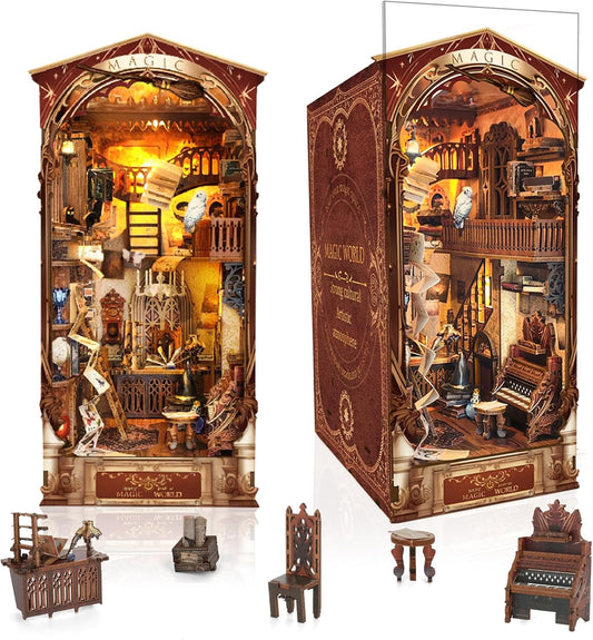 DIY Book Nook Kit for Magical Home Decor and Fun Assembly