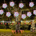Outdoor Globe Lights with 8 Modes for Christmas and Parties