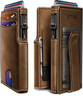 Men Wallet with Money Clip and RFID Blocking - Slim Front Pocket