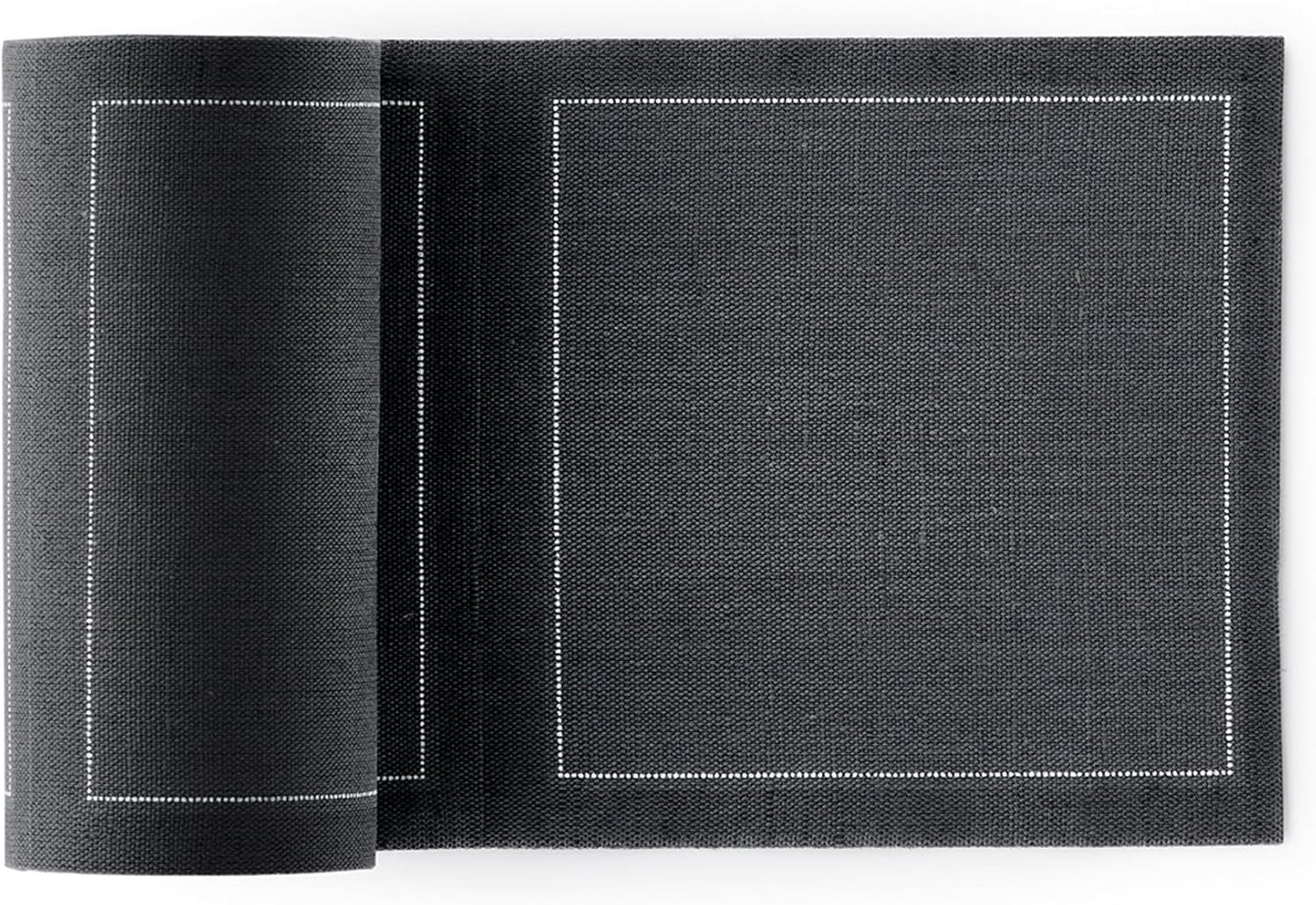 My Drap Linen Cocktail Napkin Roll - 50 Units - Intense Grey