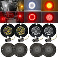 1157 LED Turn Signals 3 1/4ft Front Rear Combo Set - Bright Upgrade