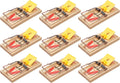 Victor M205-9 Easy Set Plastic Pedal Rat Trap - 9 Wooden Traps