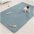 Comfy Cubs Rectangle Kids Play Mat - Soft Quilted Design