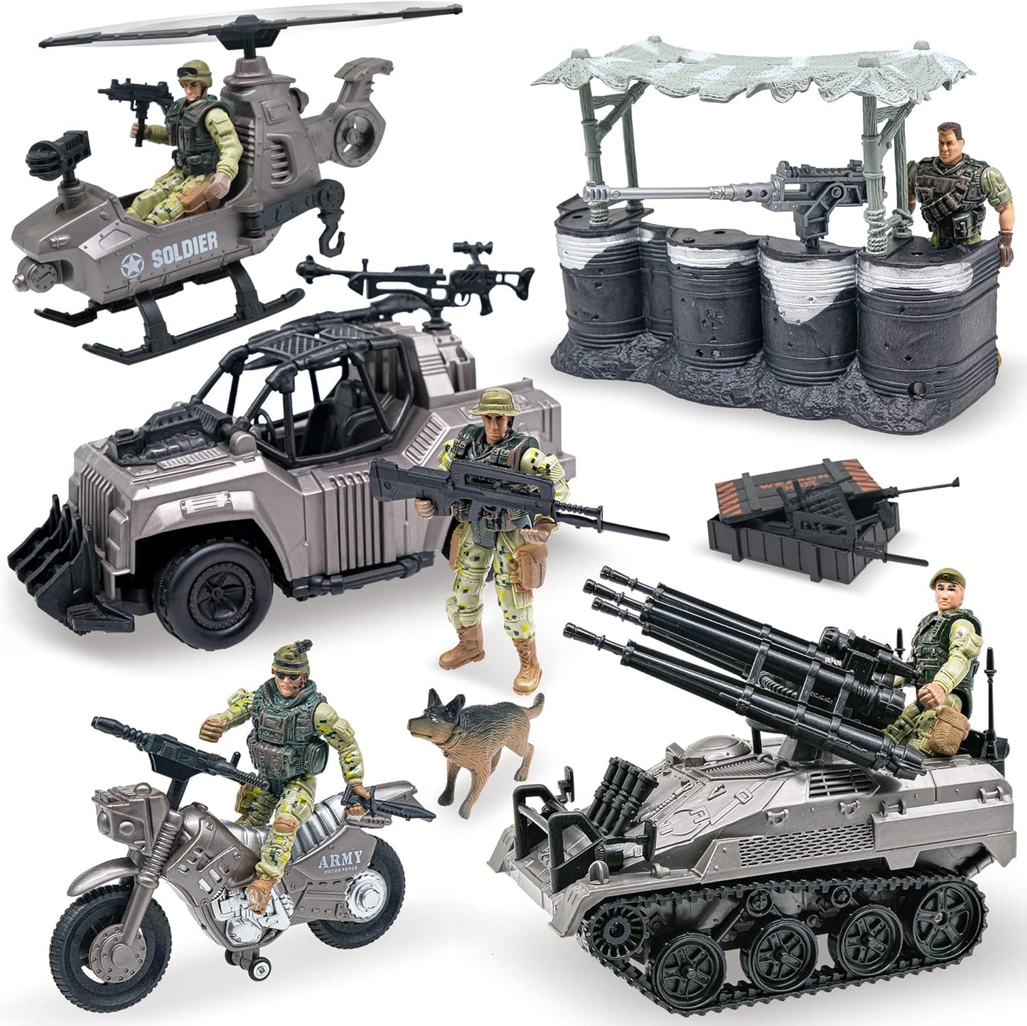 Ultimate Army Men Playset for Action-Packed Fun!
