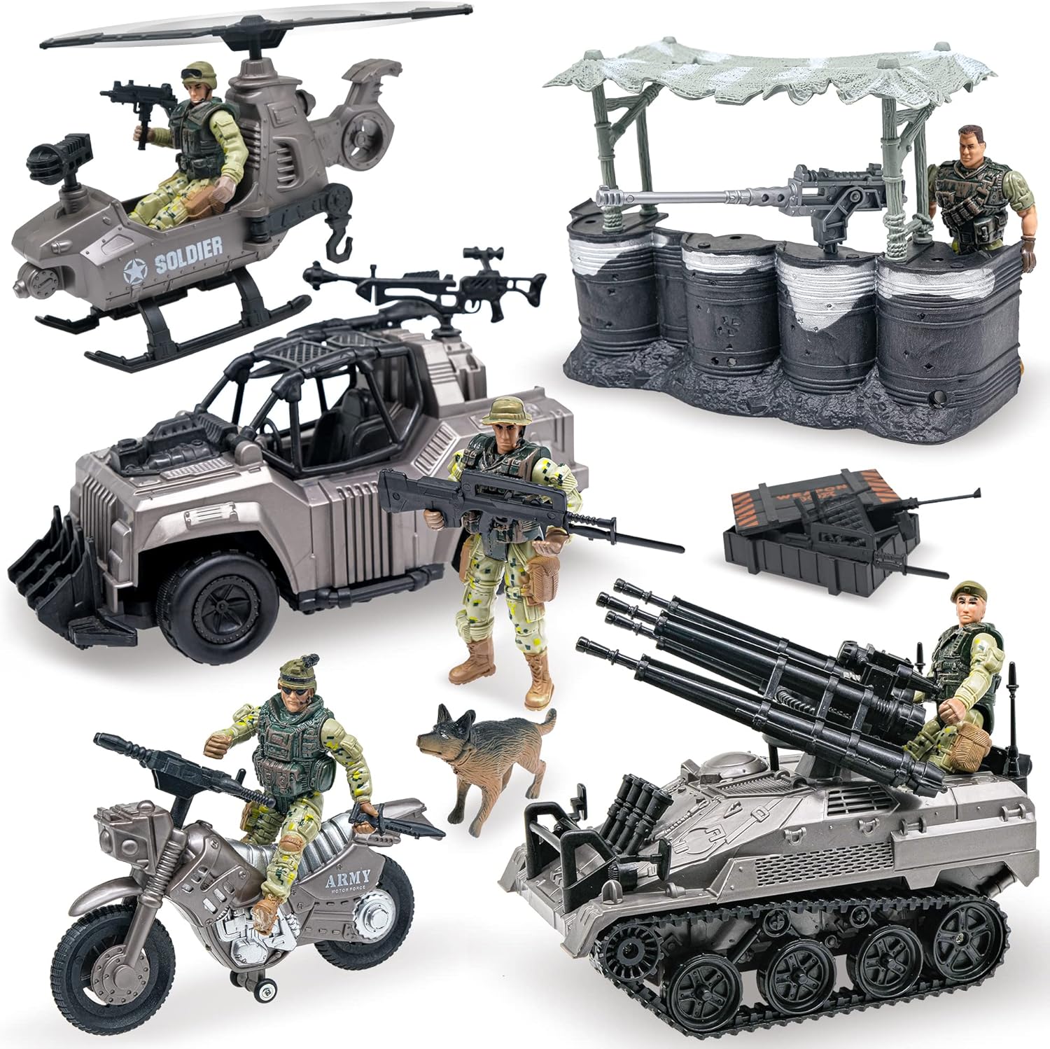 Ultimate Army Men Playset for Action-Packed Fun!