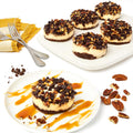 Turtle Chocolate Pecan Mini Cheesecakes - 6 Gourmet Bite-Sized Treats