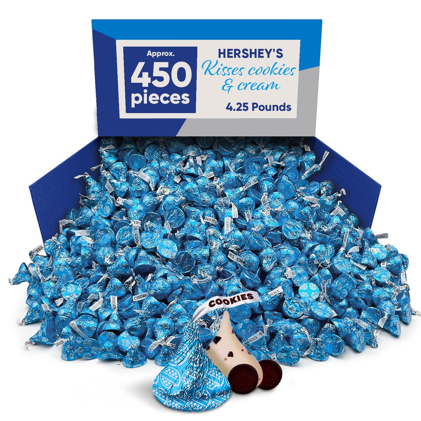 Hersheys Kisses Cookies & Cream Bulk Candy for Gifting