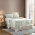 Split King Sheet Set Off White - 1800 Ultra-Soft Microfiber - 5 Piece
