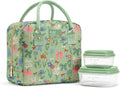 Insulated Lunch Bag for Women - Roomy Sage Bloomington Tote