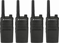 Motorola RMU2040 Two Way Radio Walkie Talkies - 4 Pack