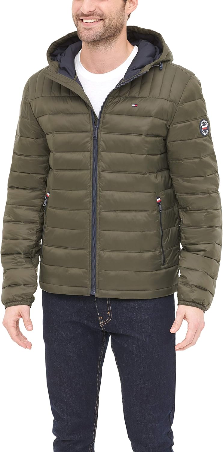 Tommy Hilfiger Men's Water Resistant Ultra Loft Puffer Jacket