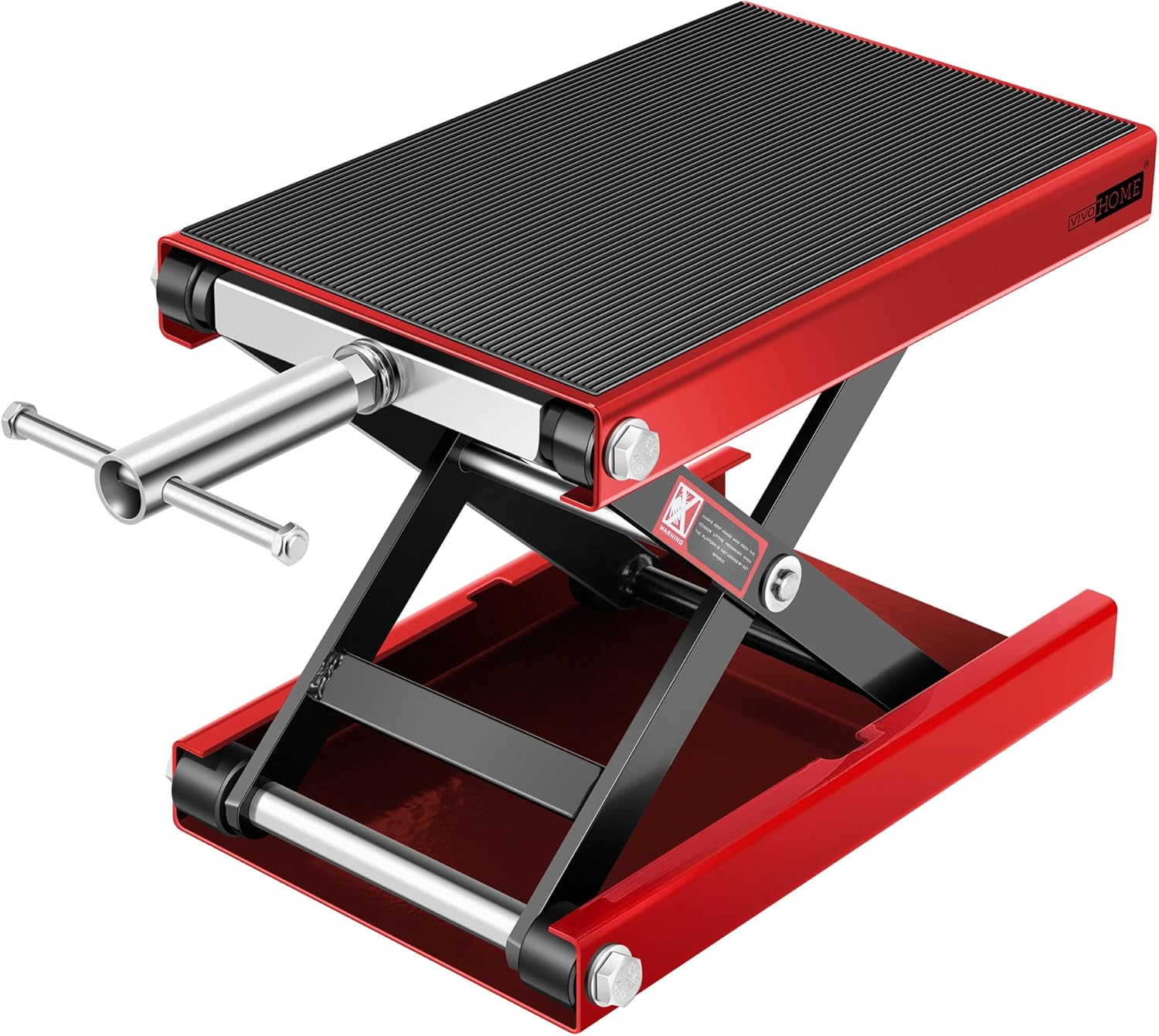 VIVOHOME Motorcycle Lift Scissor Jack for Easy Repairs and Maintenance