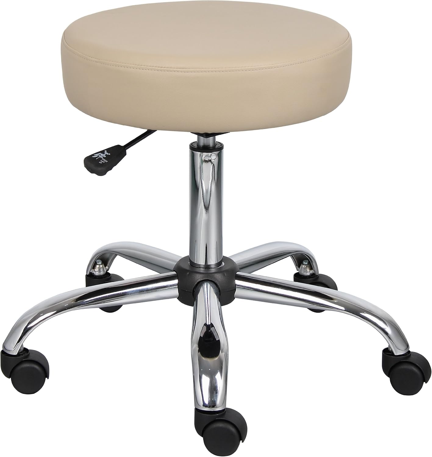 Boss B240-BG Doctor's Stool - 17 Seat - Beige Caressoft
