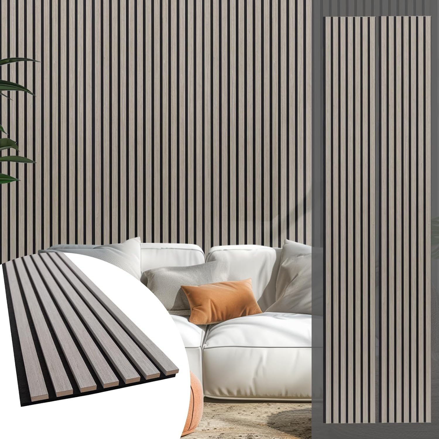 Yuzzy Wood Panels for Wall and Ceiling - Modern Acoustic Decor