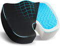 EcoNour Gel Seat Cushion for Sciatica & Tailbone Pain Relief