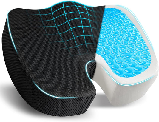EcoNour Gel Seat Cushion - Pain Relief & Support