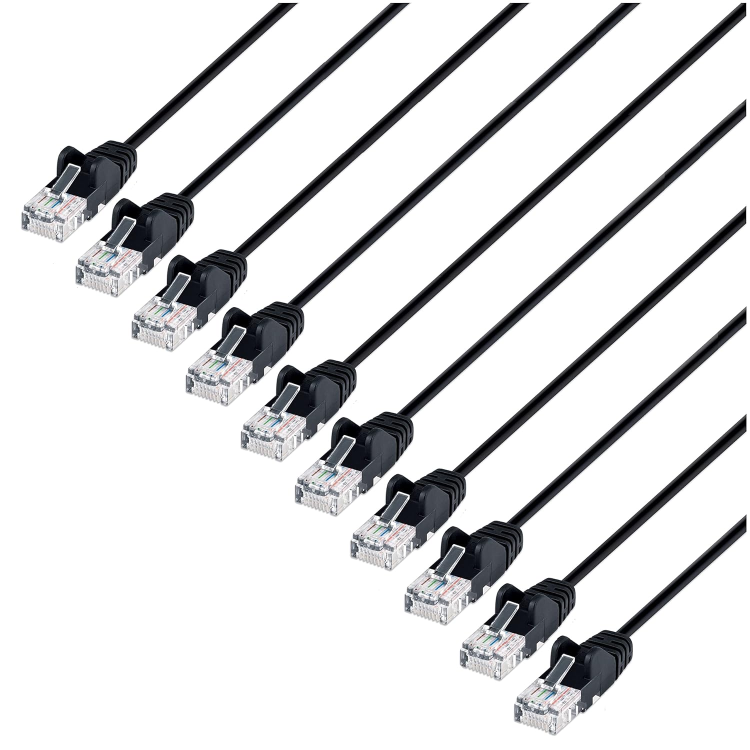 Intellinet Cat6 Ethernet Cable 10-Pack - High-Speed 10Gbps Data Transfer