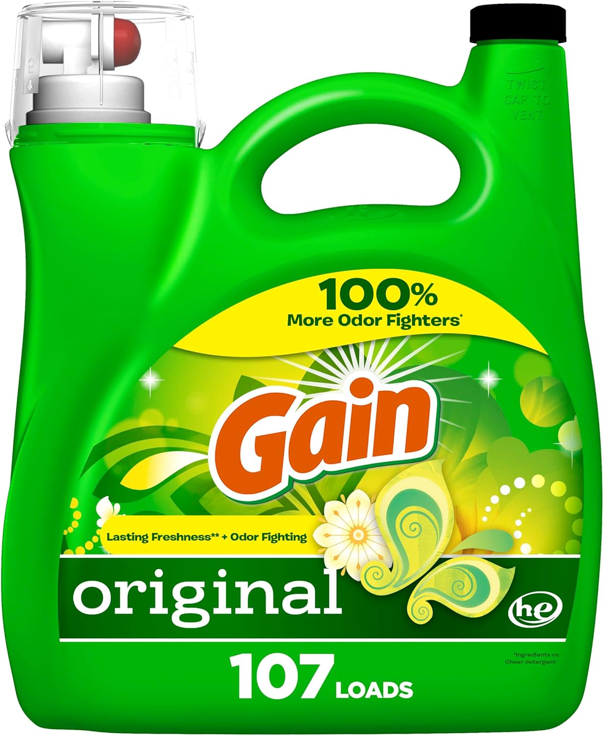 Gain Liquid Detergent: Boosted Clean & Fresh!
