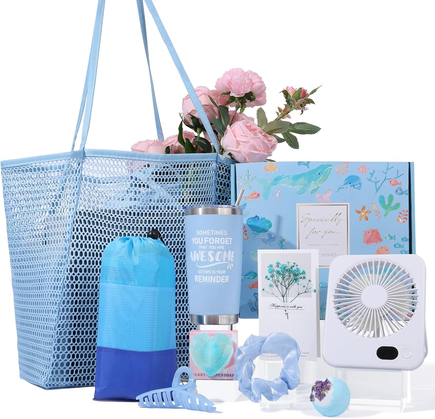 Ultimate Beach Gifts for Women: 79x83in Waterproof Blanket Set