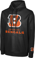 FOCO NFL Men's Official Sideline Primary Logo Performance Hoodie This