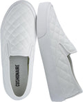 CUSHIONAIRE Faze Womens Quilted Slip-On Sneaker - Comfortable Daily