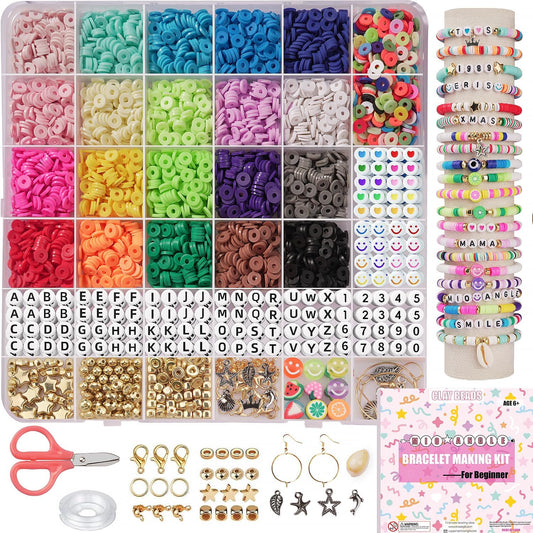 5000Pcs Polymer Bracelet Kit - Creative DIY Fun!