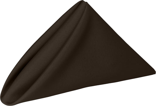 Durable 17x17in Polyester Cloth Napkins for Events and Weddings