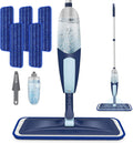 5 Washable Pads Included! TRAV-ROUND Microfiber Wood Floor Mop