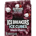 Ice Breakers Ice Cubes Black Cherry Sugar Free Gum Bottles - Fresh