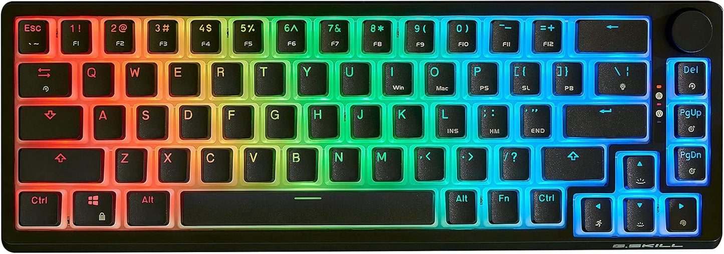 G.SKILL KM250 RGB 65% Mechanical Keyboard with PBT Keycaps