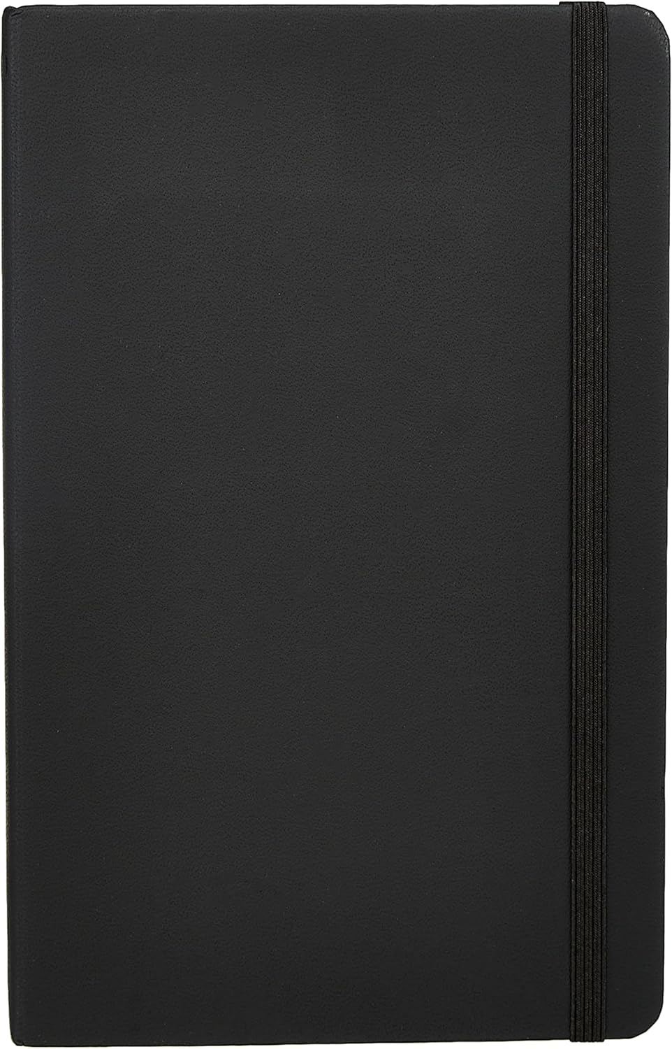 Basics Grid Notebook, 240 Pages, Black, 5x8.25