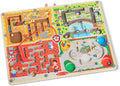 PAW Patrol Wooden 4-in-1 Magnetic Wand Maze Board - Travel Skill Toy